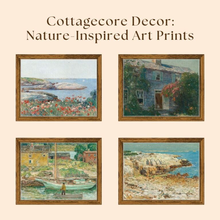 Cottagecore Decor: Nature-Inspired Art Prints (Free Downloads)