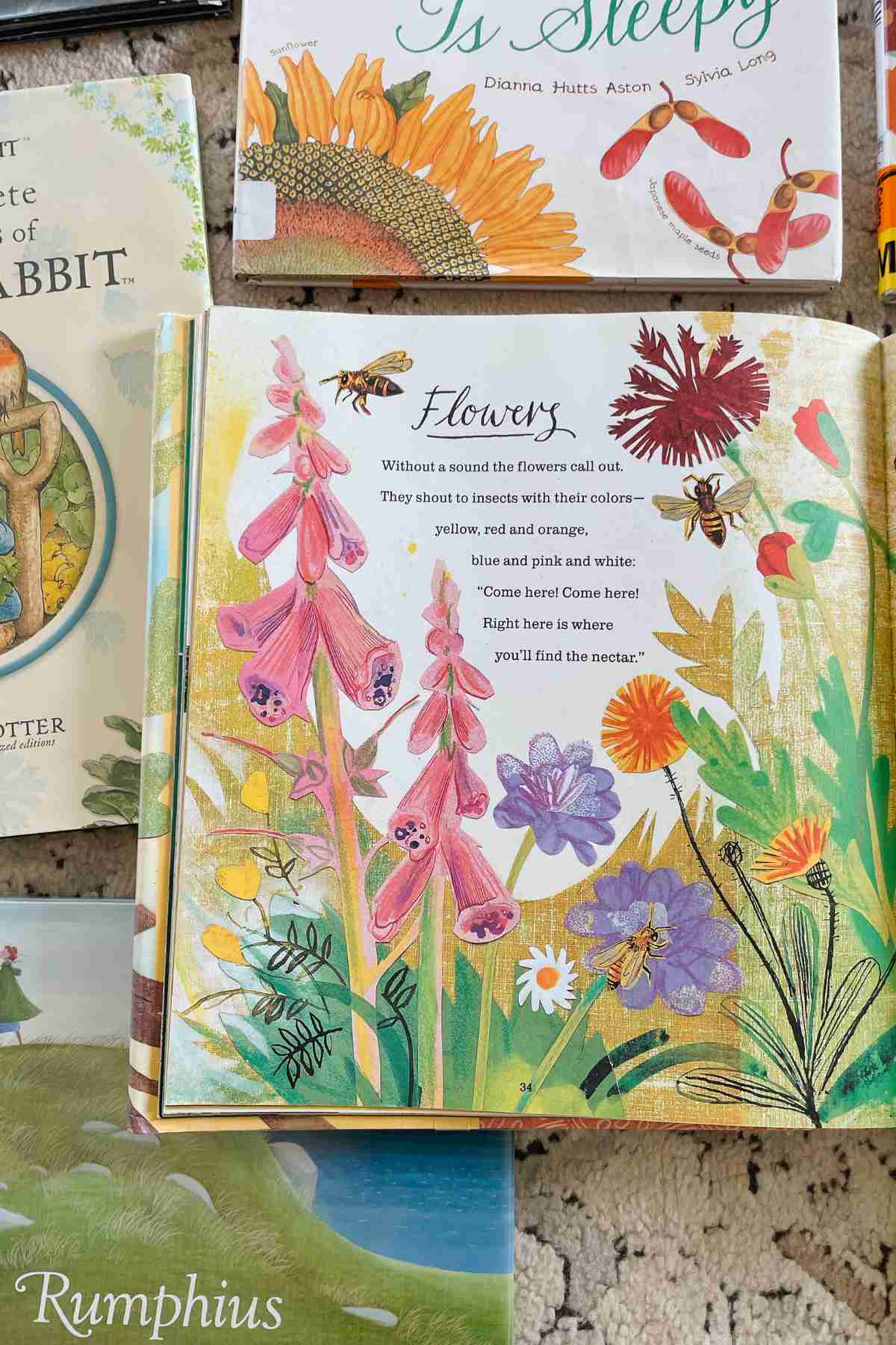 Spring poem picture books for kids