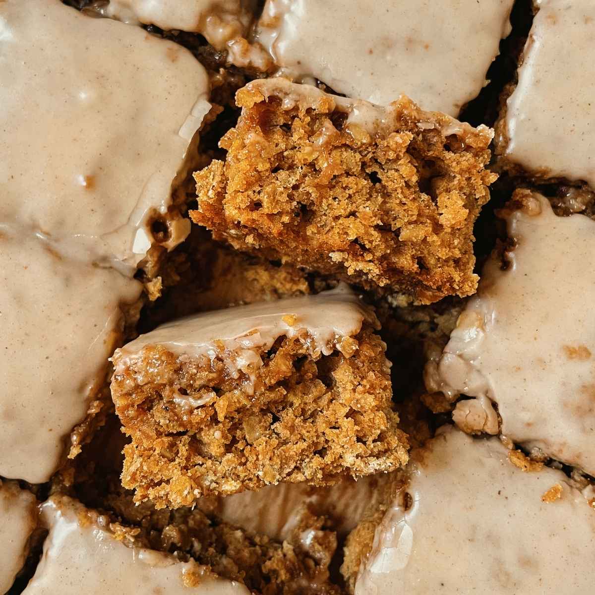 Sourdough Pumpkin Oatmeal Cookie Bars